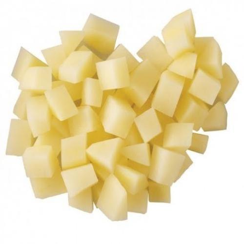 PATATE PELATE A CUBETTI 